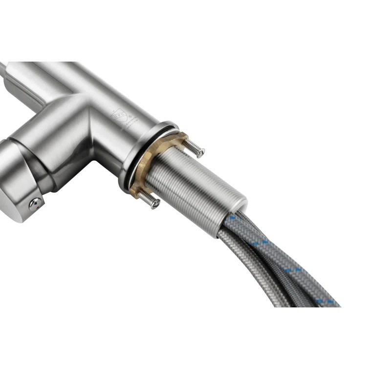 Elegant Lighting Yara Pull Down Spray Kitchen Faucet