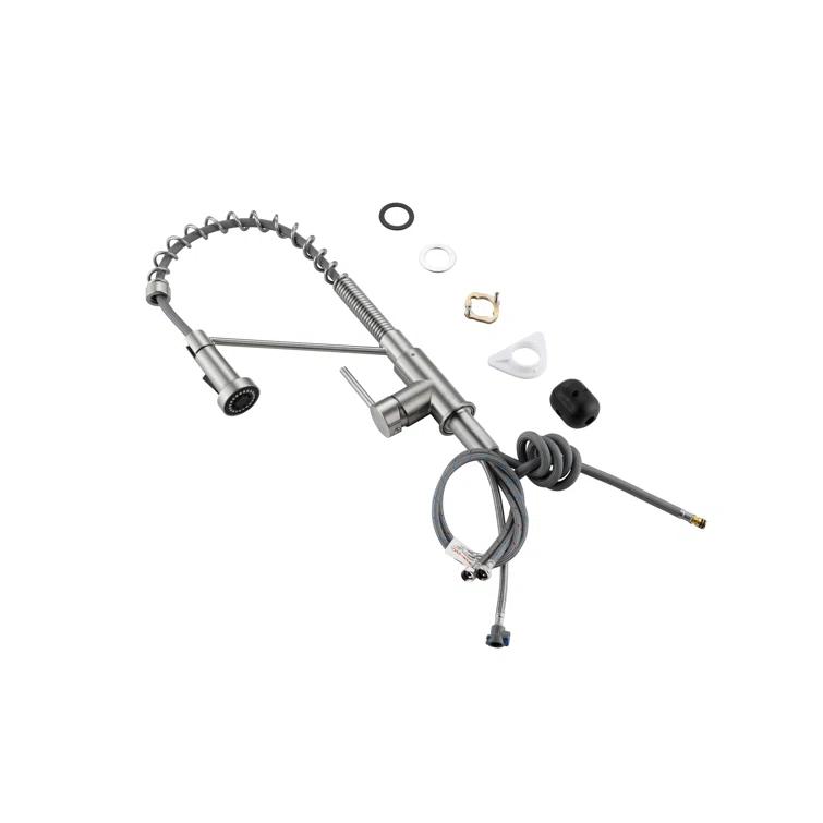 Elegant Lighting Yara Pull Down Spray Kitchen Faucet