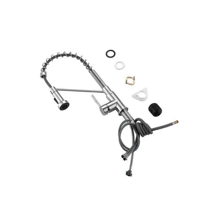 Elegant Lighting Yara Pull Down Spray Kitchen Faucet