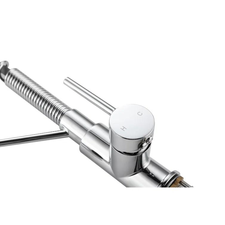 Elegant Lighting Yara Pull Down Spray Kitchen Faucet