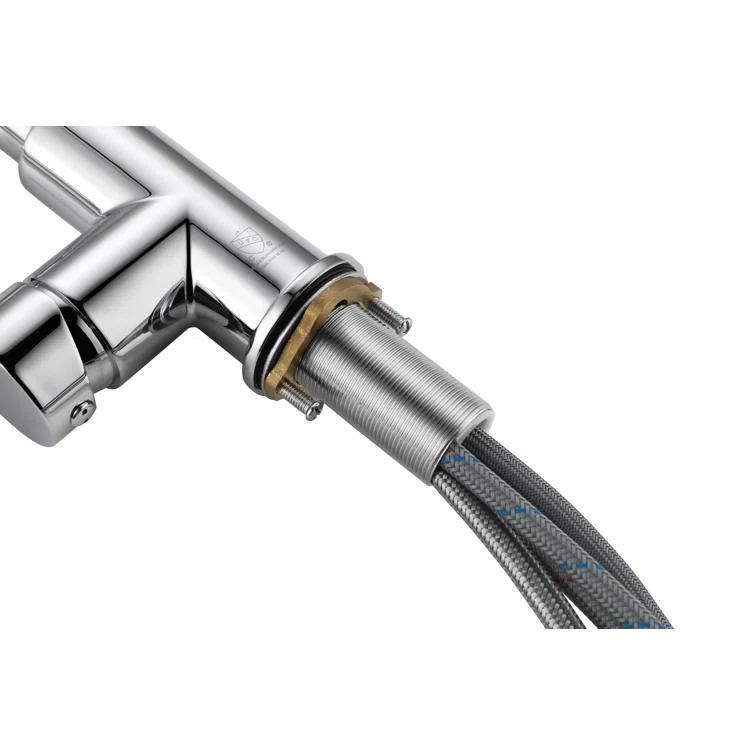 Elegant Lighting Yara Pull Down Spray Kitchen Faucet