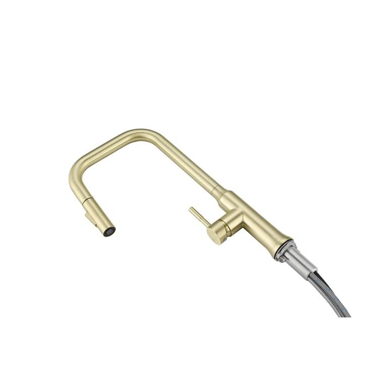 Elegant Lighting Noor Pull Down Kitchen Faucet