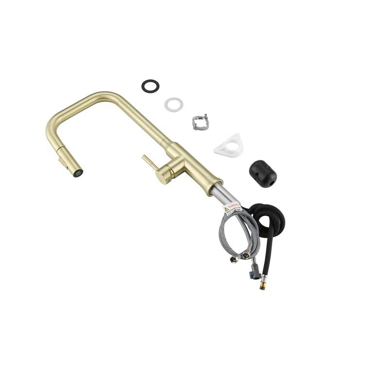 Elegant Lighting Noor Pull Down Kitchen Faucet