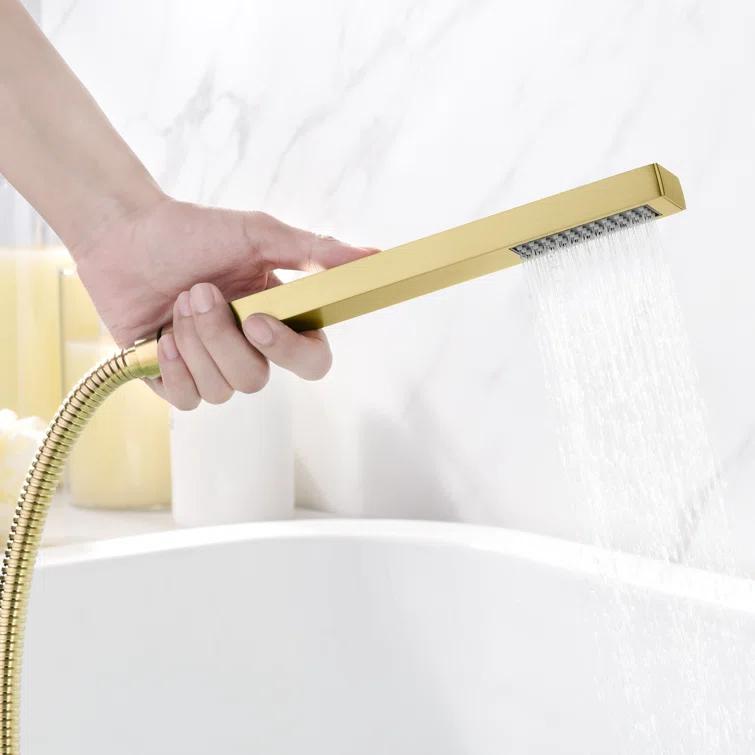 sumerain S2121BGW 1 Handle Bathroom Waterfall Faucet with Diverter