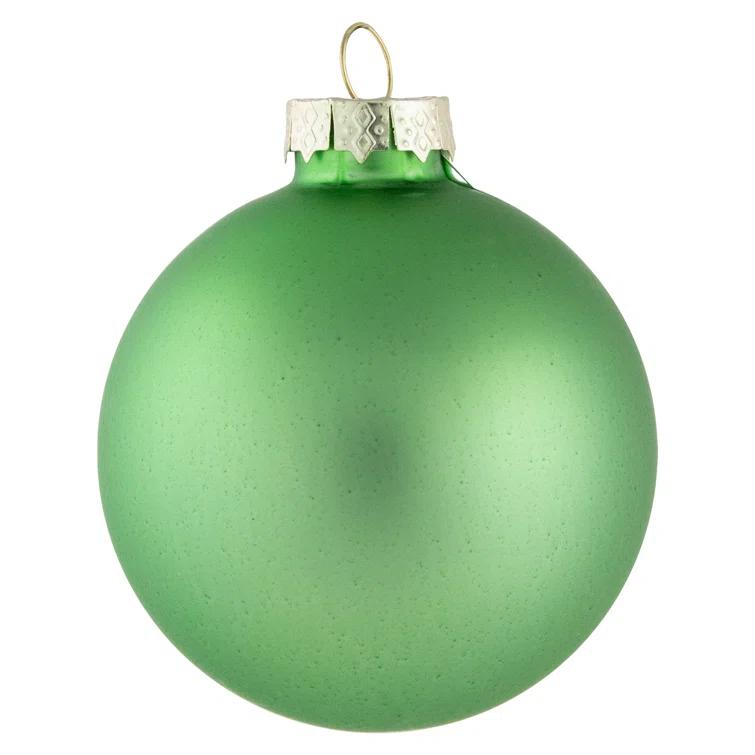 Glass Christmas Ball Ornament