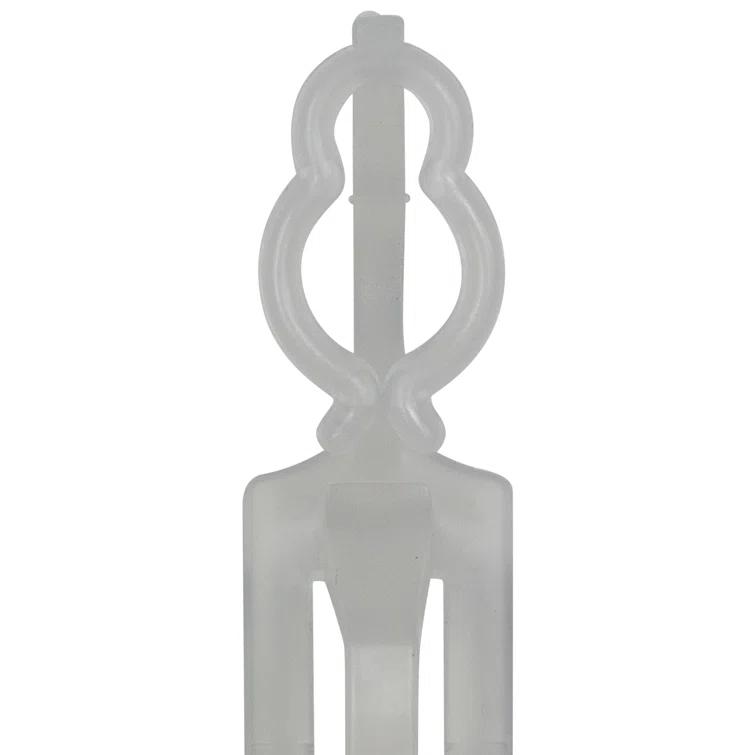 26ct Clear Omni All-In-One Universal Gutter and Shingle Christmas Light Clips