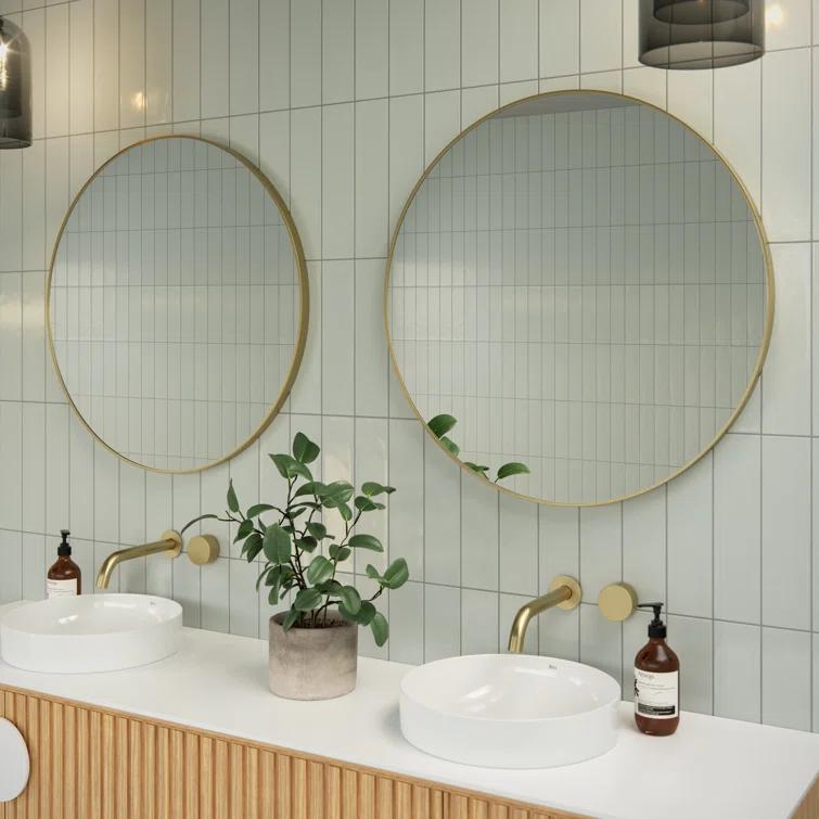 Leia Round Mirror