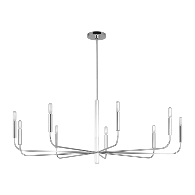 ED Ellen DeGeneres Brianna Wide Chandelier