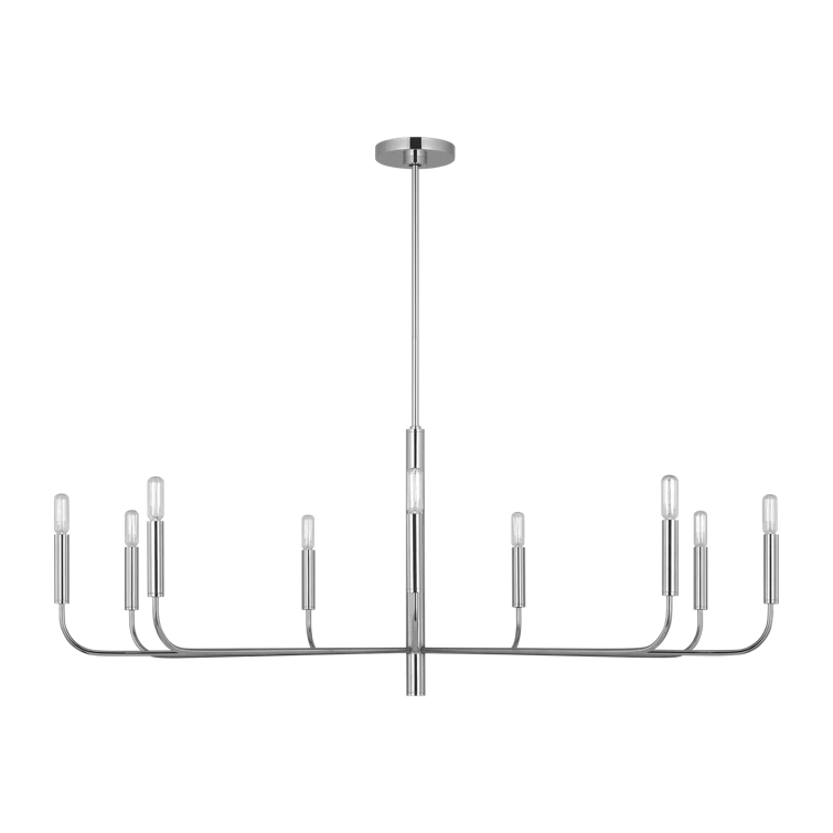 ED Ellen DeGeneres Brianna Wide Chandelier