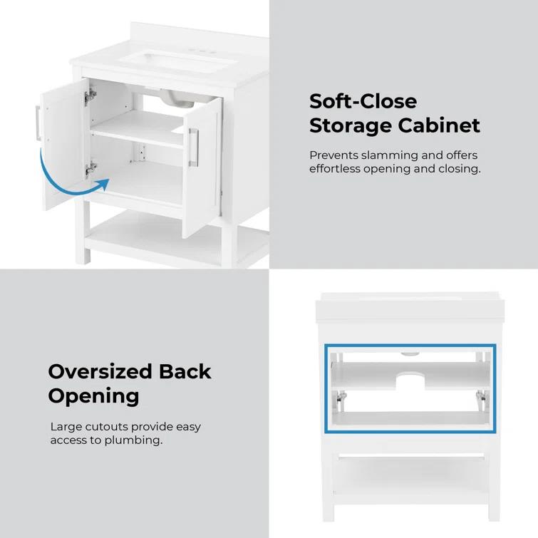 OVE Decors Vegas 30" Single Bathroom Vanity