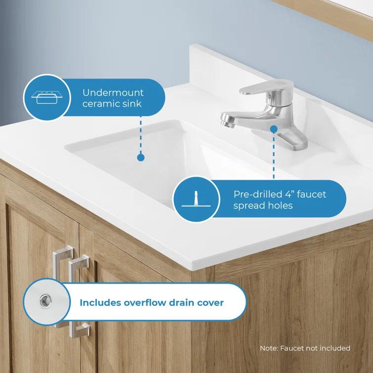 OVE Decors Vegas 30" Single Bathroom Vanity