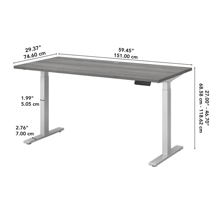 Move 60 Series Adjustable Metal Base Standing Desk