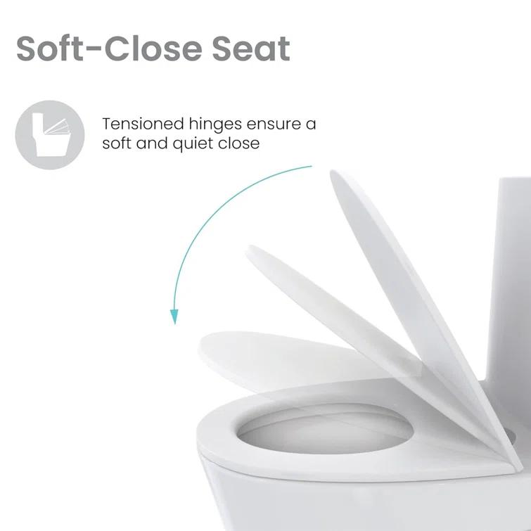 BRABOL GPF Elongated Corner Toilet