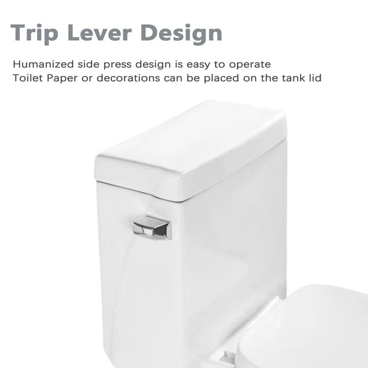 BRABOL GPF Elongated Corner Toilet