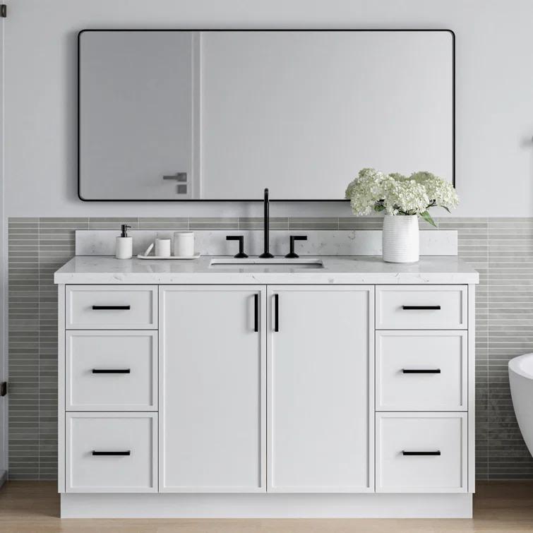 ARIEL Kelley 60 Single Bathroom Vanity Base Only