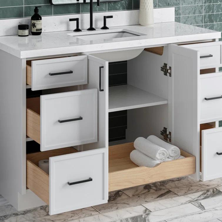 ARIEL Kelley 54 Single Bathroom Vanity Base Only