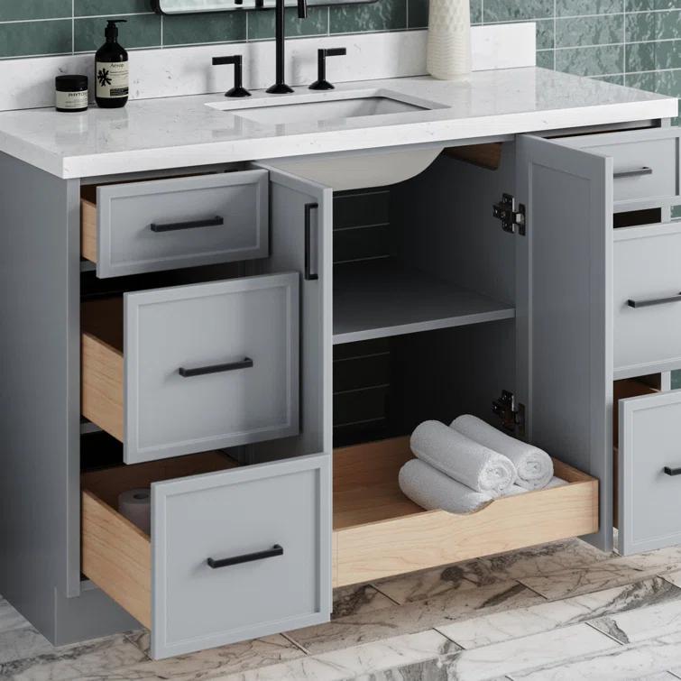 ARIEL Kelley 54 Single Bathroom Vanity Base Only