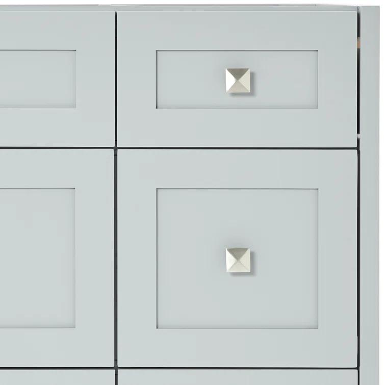 ARIEL Monrow 49 Single Sink Bathroom Vanity with Italian Carrara Marble Top
