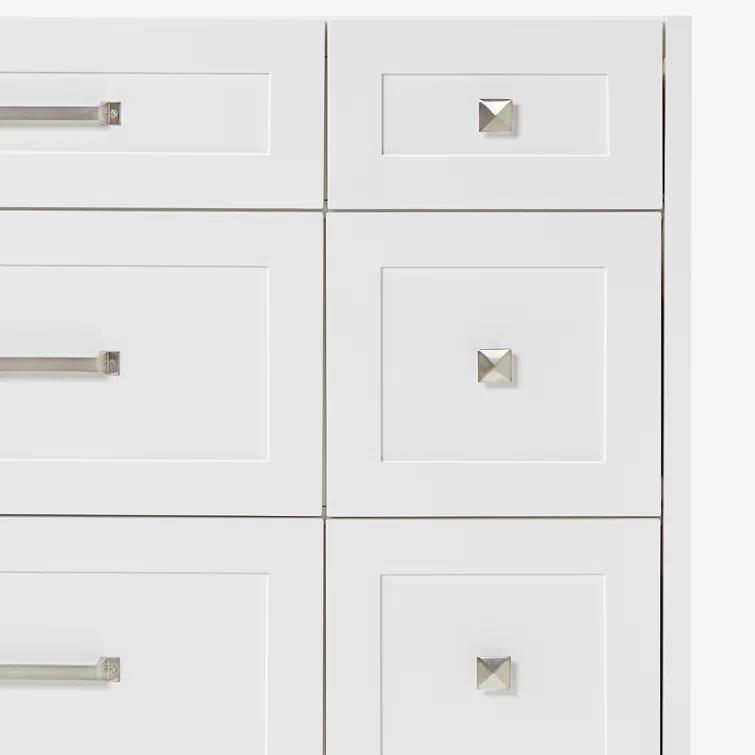 ARIEL Monrow 49 Single Sink Bathroom Vanity with Italian Carrara Marble Top
