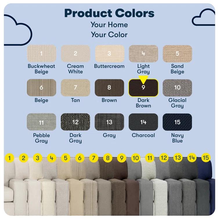 Serta Palisades 78" Track Arm Sofa, Easy Care Fabric, Soft Pillow Back, Pocket Coil Seat Cushions