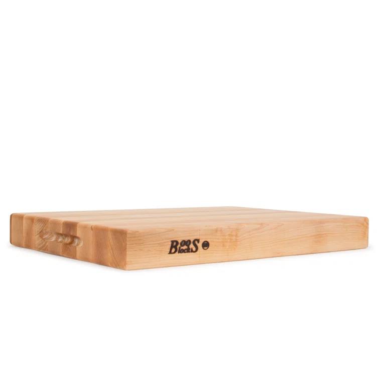 John Boos Wood Edge Grain Reversible Cutting Board