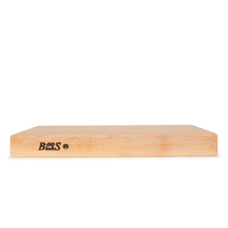 John Boos Wood Edge Grain Reversible Cutting Board