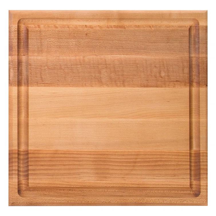 John Boos John Boos Chef's Collection Edge Grain 1.75" Maple Cutting Board with Groove