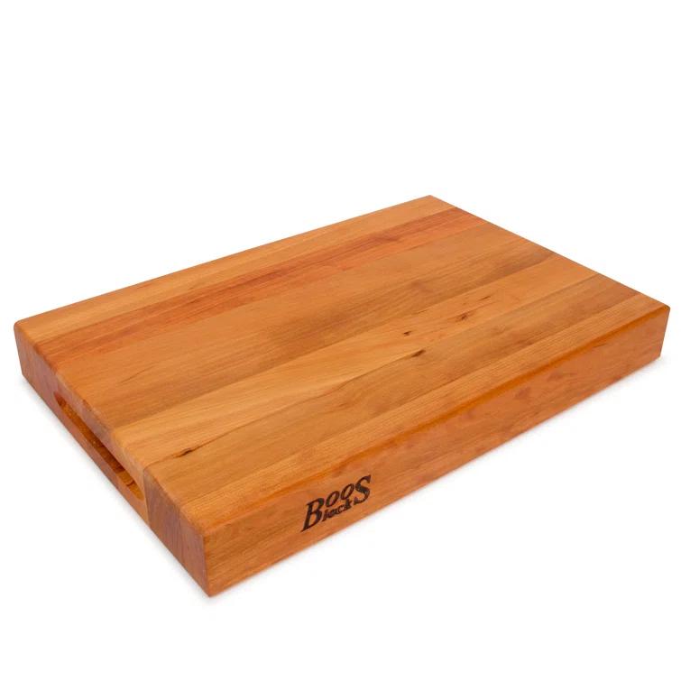 John Boos Wood Edge Grain Reversible Cutting Board