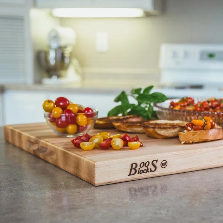Maple Rectangular Reversible Cutting Board, 20"L x 15"W