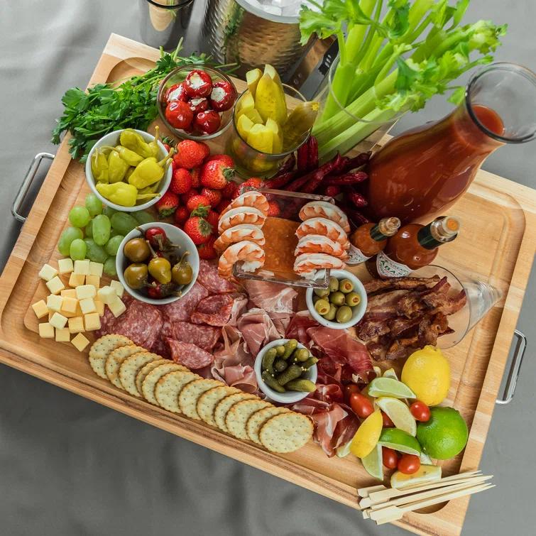 John Boos Wood Edge Grain Reversible Cutting Board