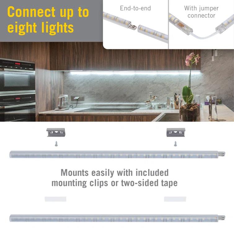 RigidStrip 12" Linkable LED Strip Light Diffuser, 24V,