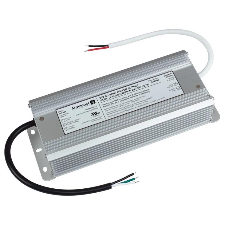 Standard Indoor/Outdoor LED Driver 24V DC, 200W Electronic Transformer
