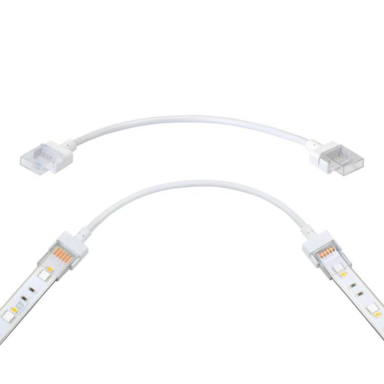 5 Pin RGB+W IP67 LED Strip Light 6 in Tape to Tape Connector, 2 Pack