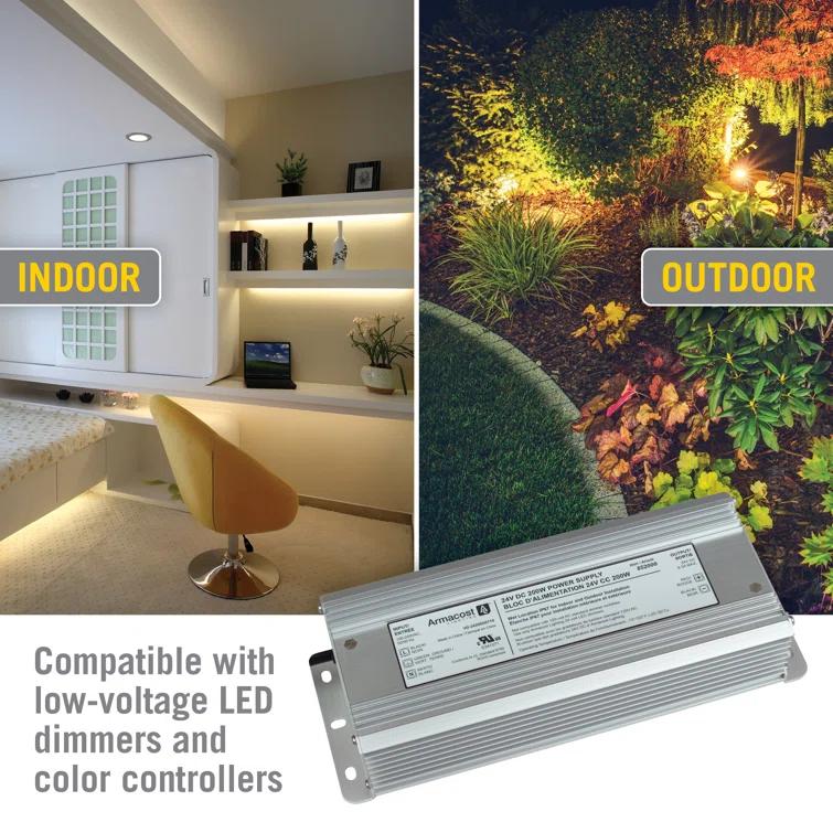 Standard Indoor/Outdoor LED Driver 24V DC, 200W Electronic Transformer