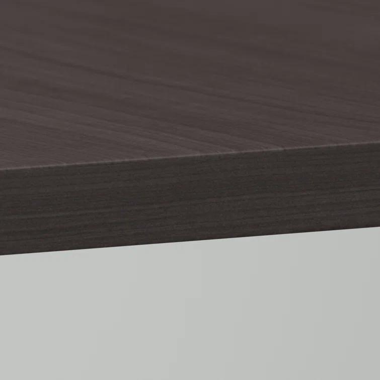 BBF Boat Shaped Conference Table with Metal Base