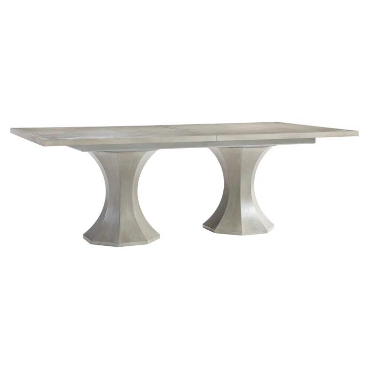 Cornelia Extendable Ash Solid Wood Top Dining Table