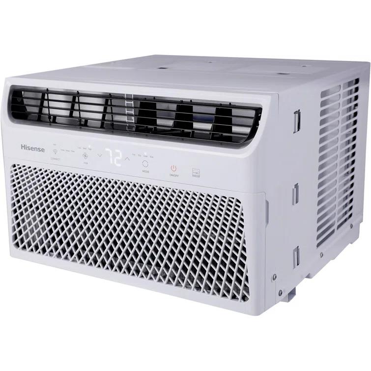 8,000 BTU Smart Window Inverter Air Conditioner with Wi-fi and Remote Control for up to 350 sq. ft.