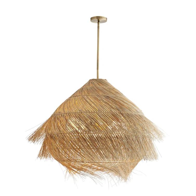Ashburn Pendant Light by Arteriors - Natural / 33" Dia