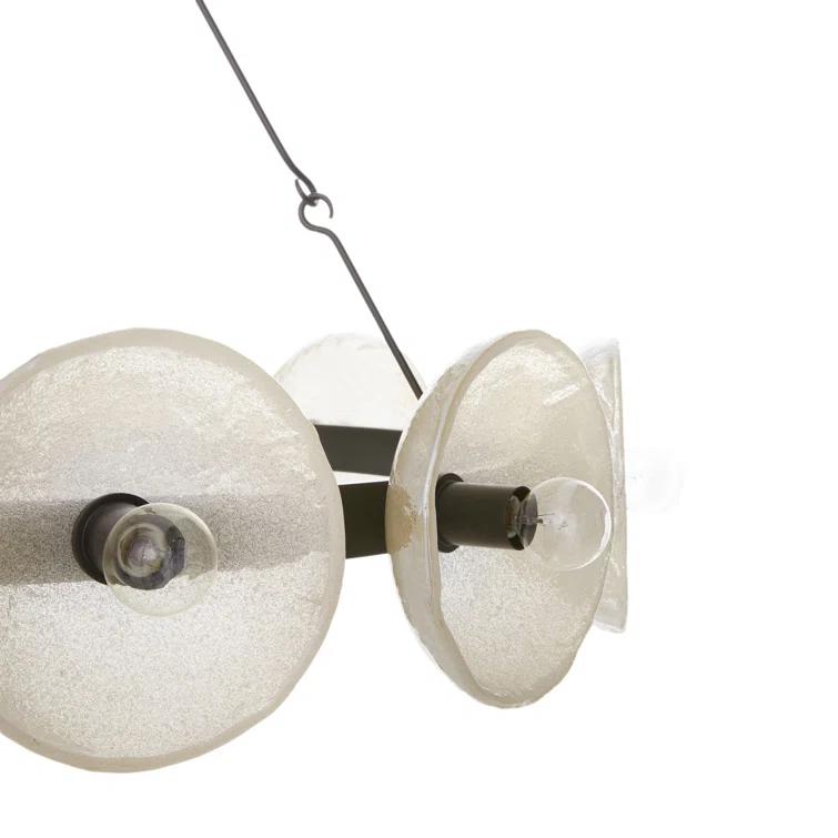 Apollo English Bronze and Glass Orb Chandelier