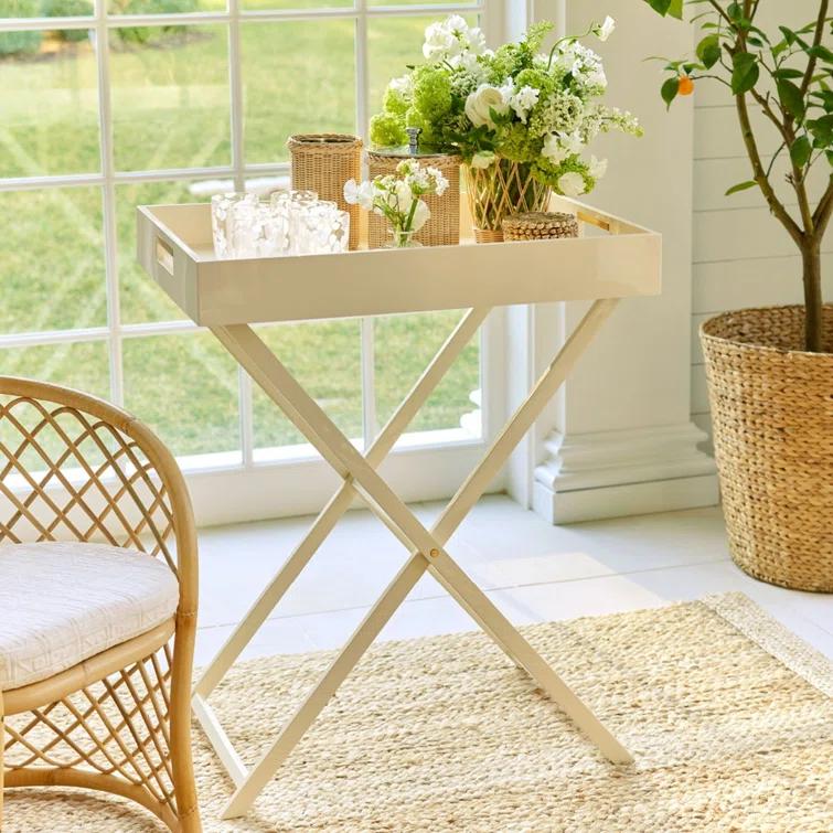 AERIN Lacquer Butler Tray Stand