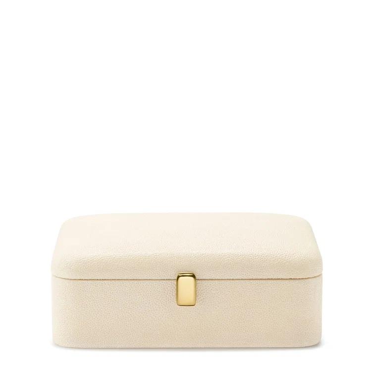 AERIN Abella Shagreen Small Jewelry Box