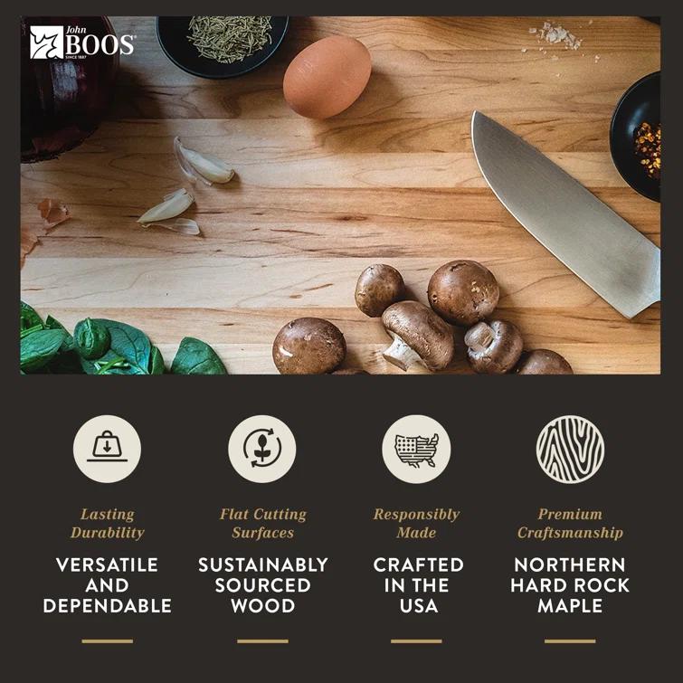 John Boos 18"x12" Maple Cutting Board