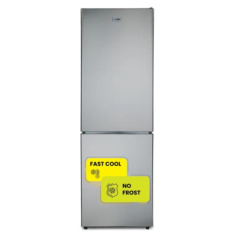 Equator Advanced Appliances Conserv 11cf Bottom Freezer Refrigerator 24in w/ WINE RACK Stainless 110V			 MDRF359WE
