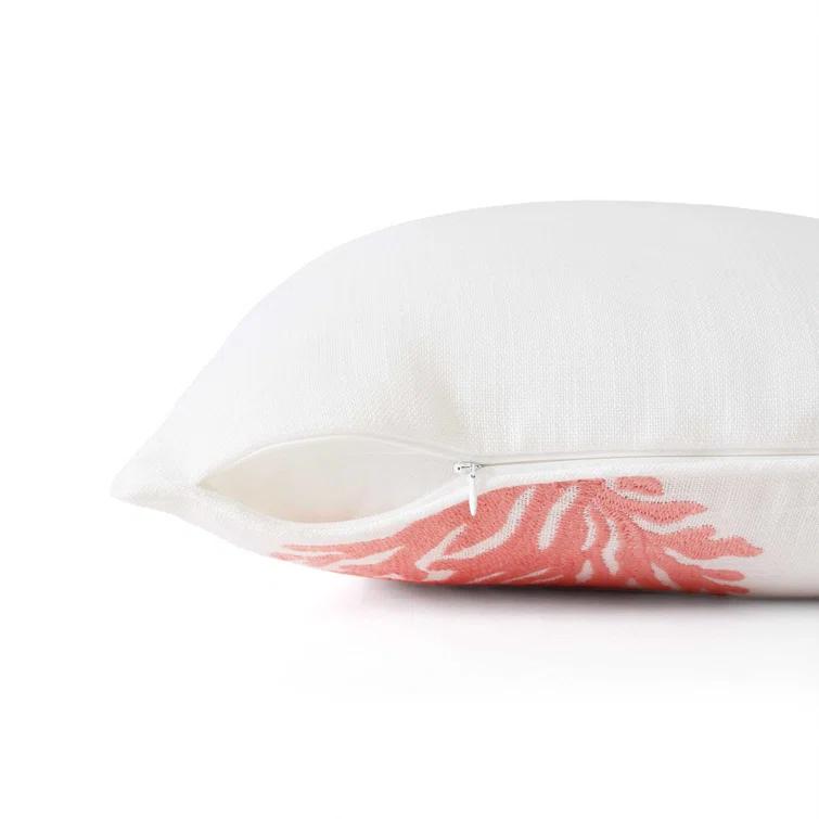 Tommy Bahama Home Coral Island Throw Pillow
