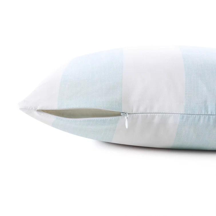 Tommy Bahama Home Awning Striped Cotton Throw Pillow