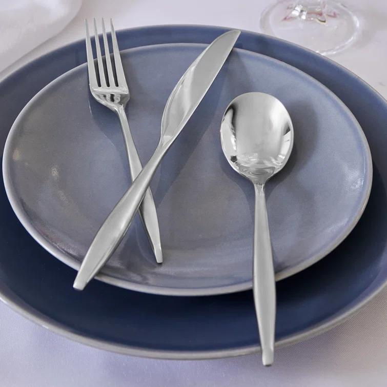 Milano 20 Piece 18/10 Stainless Steel Flatware Set, Service for 4