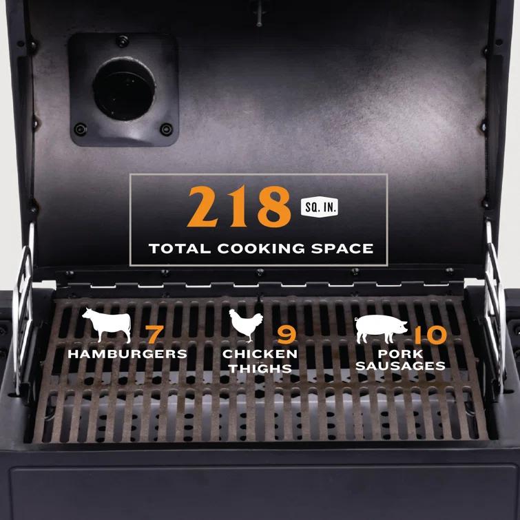 Oklahoma Joe's Rambler Tabletop Portable Charcoal Grill