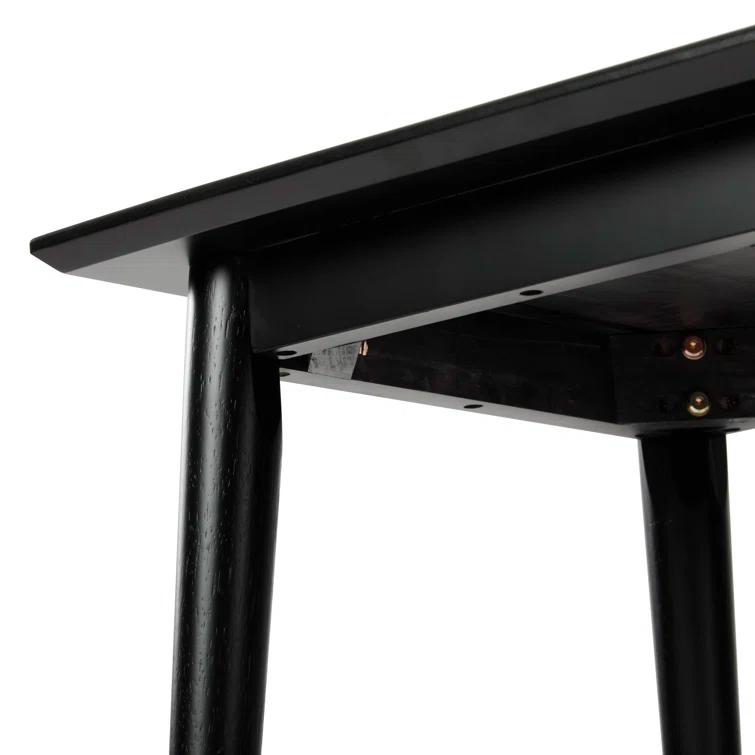 Leaford Solid Wood End Table