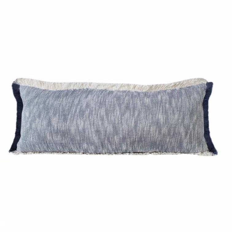 14" X 36" 100% Cotton Geometric Zippered Pillow