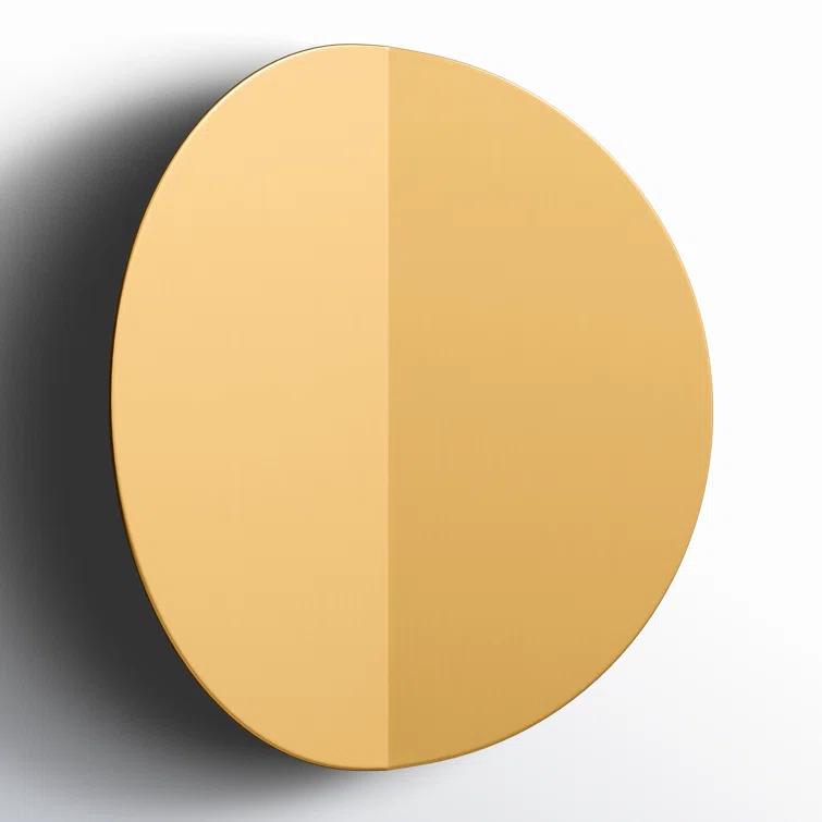 Dottie Burnished Brass Dimmable LED Wall Sconce, 12"
